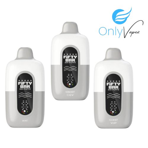 Fifty Bar 20K White Series Vape