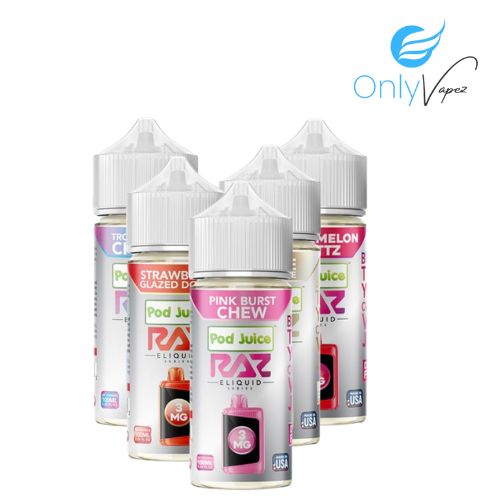 Pod Juice X Raz E-Liquids