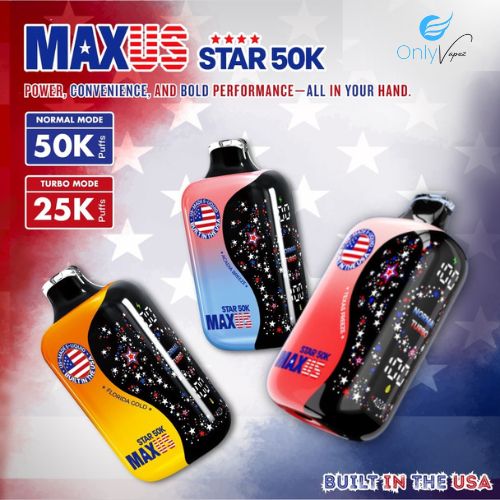 Maxus Star 50K Disposable Vape ONLY VAPEZ