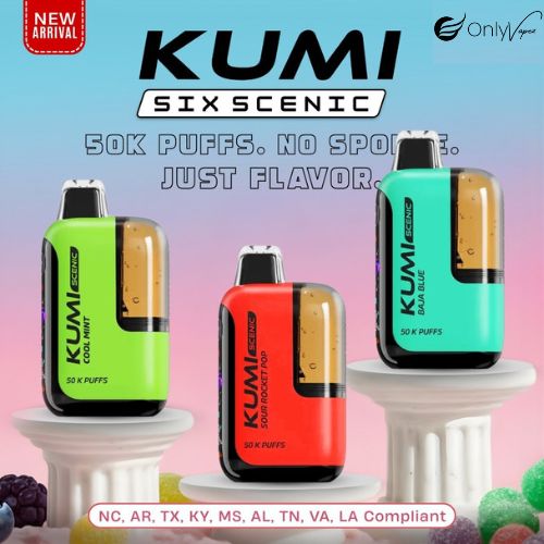 Kumi Six Scenic 50K Vape only vapez