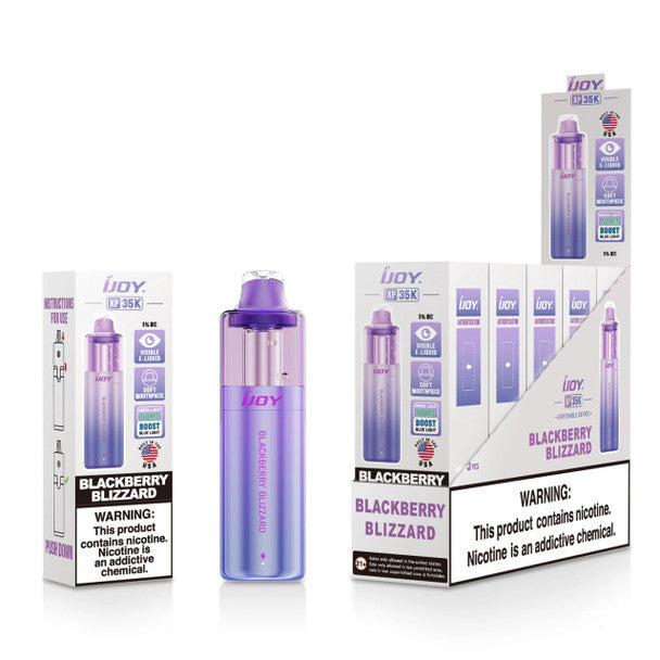 iJoy XP35000 Disposable Vape Texas Compliant blizzard only vapez