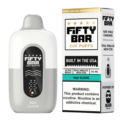 Fifty Bar 20K White Series Vape