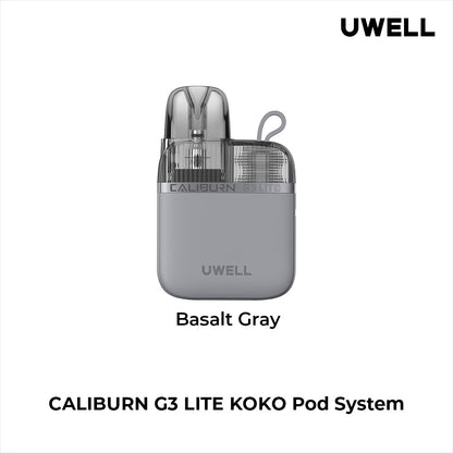 UWELL Caliburn G3 Lite Koko Pod System basalt only vapez