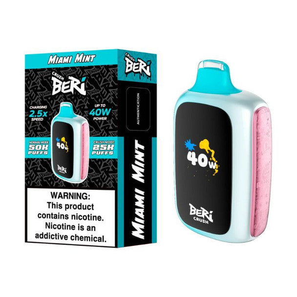miami Beri Crush 50K Disposable Vape Texas Compliant only vapez