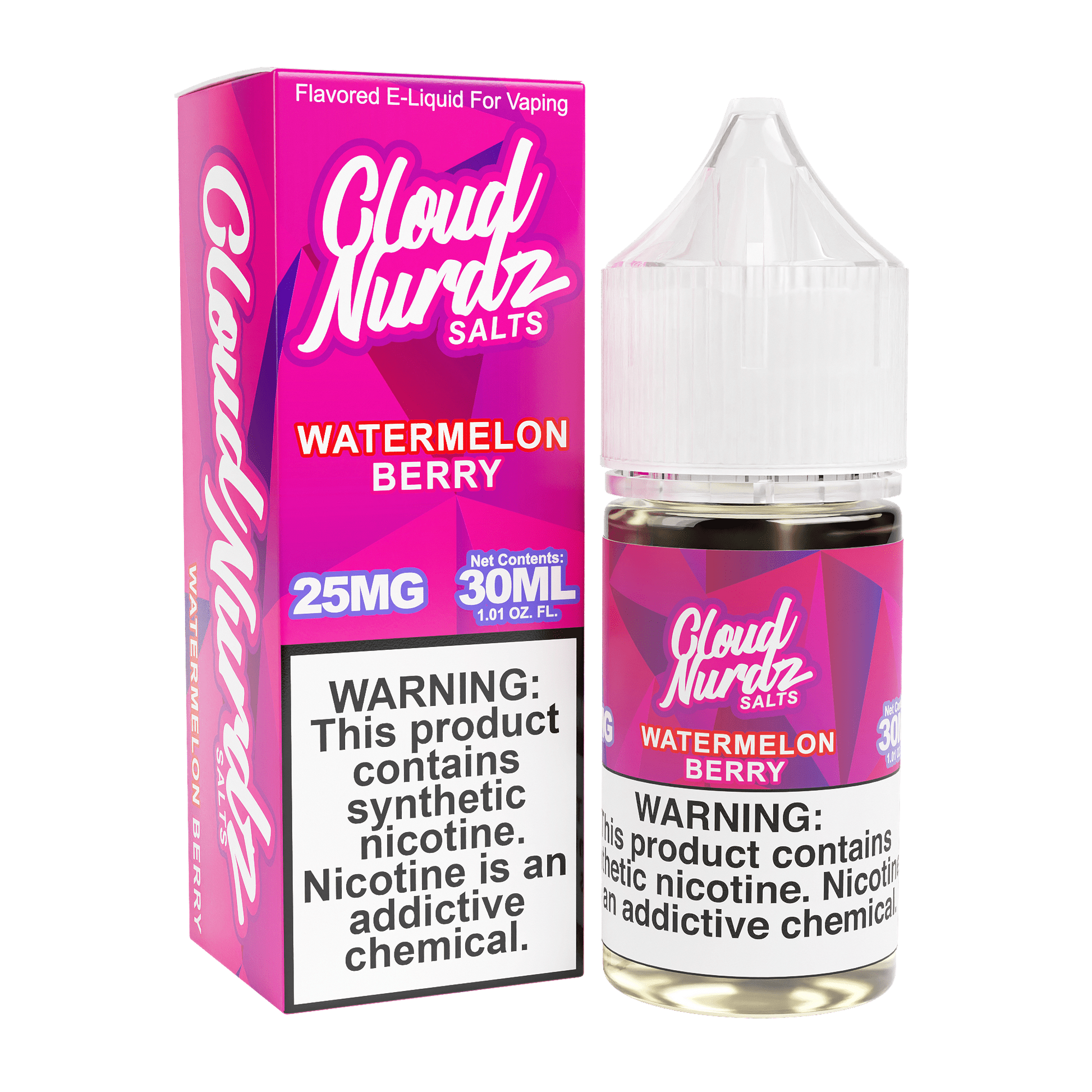 Cloud Nurdz Nicotine Salts Watermelon Berry