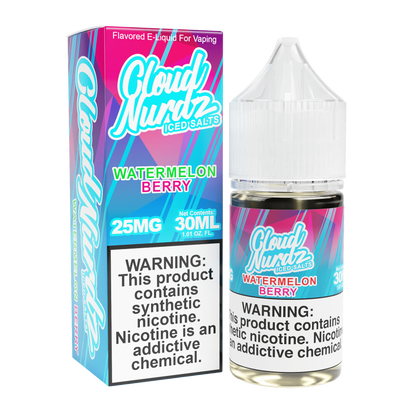 Cloud Nurdz Iced Nicotine Salts Berry