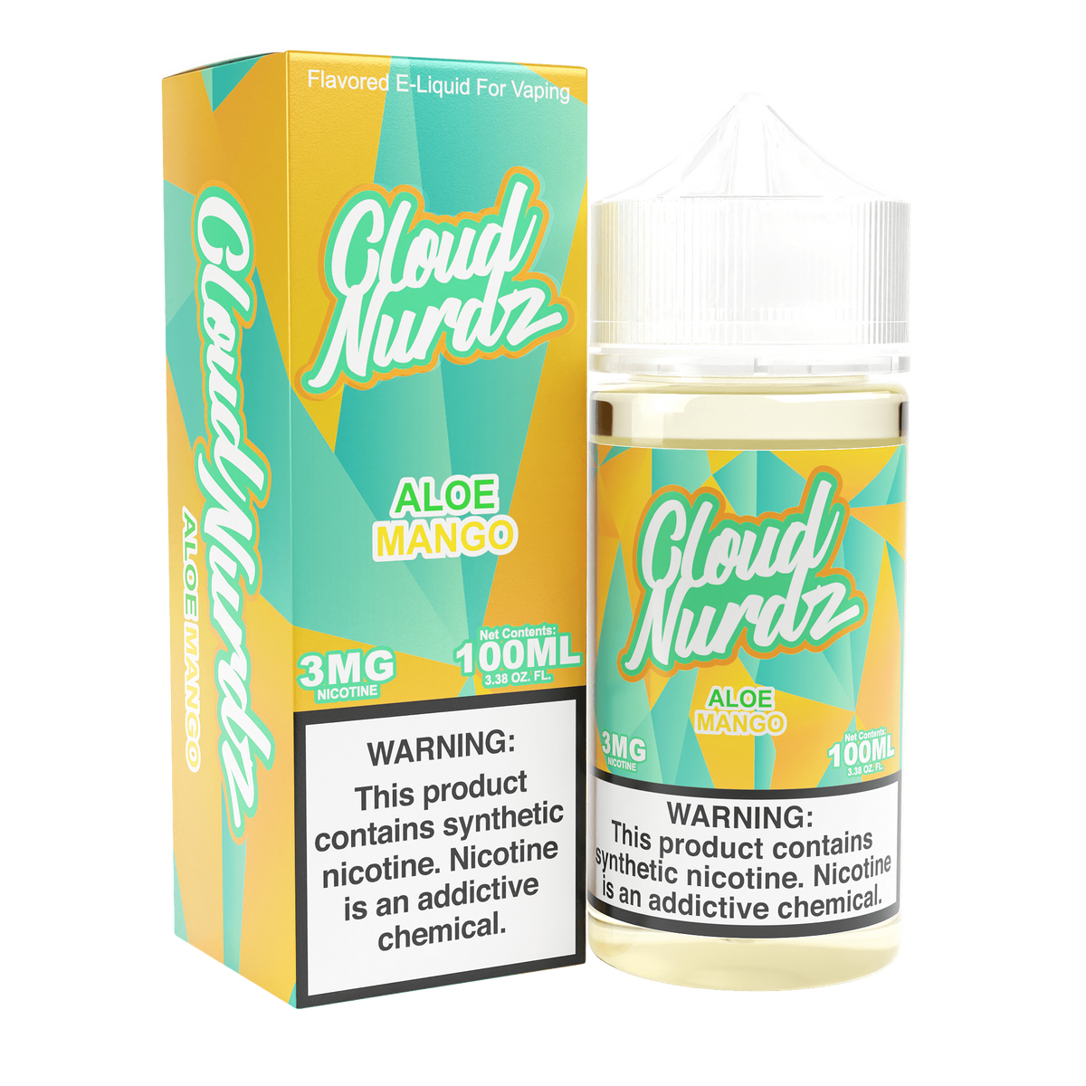 Cloud Nurdz E-liquids aloe mango only vapez