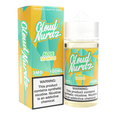 Cloud Nurdz E-liquids aloe mango only vapez