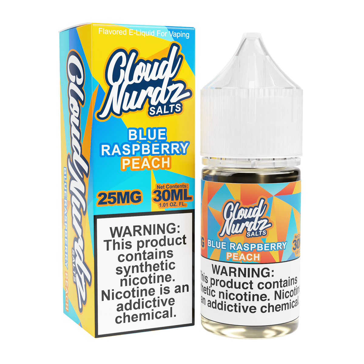 Cloud Nurdz Nicotine Salts Peach only vapez