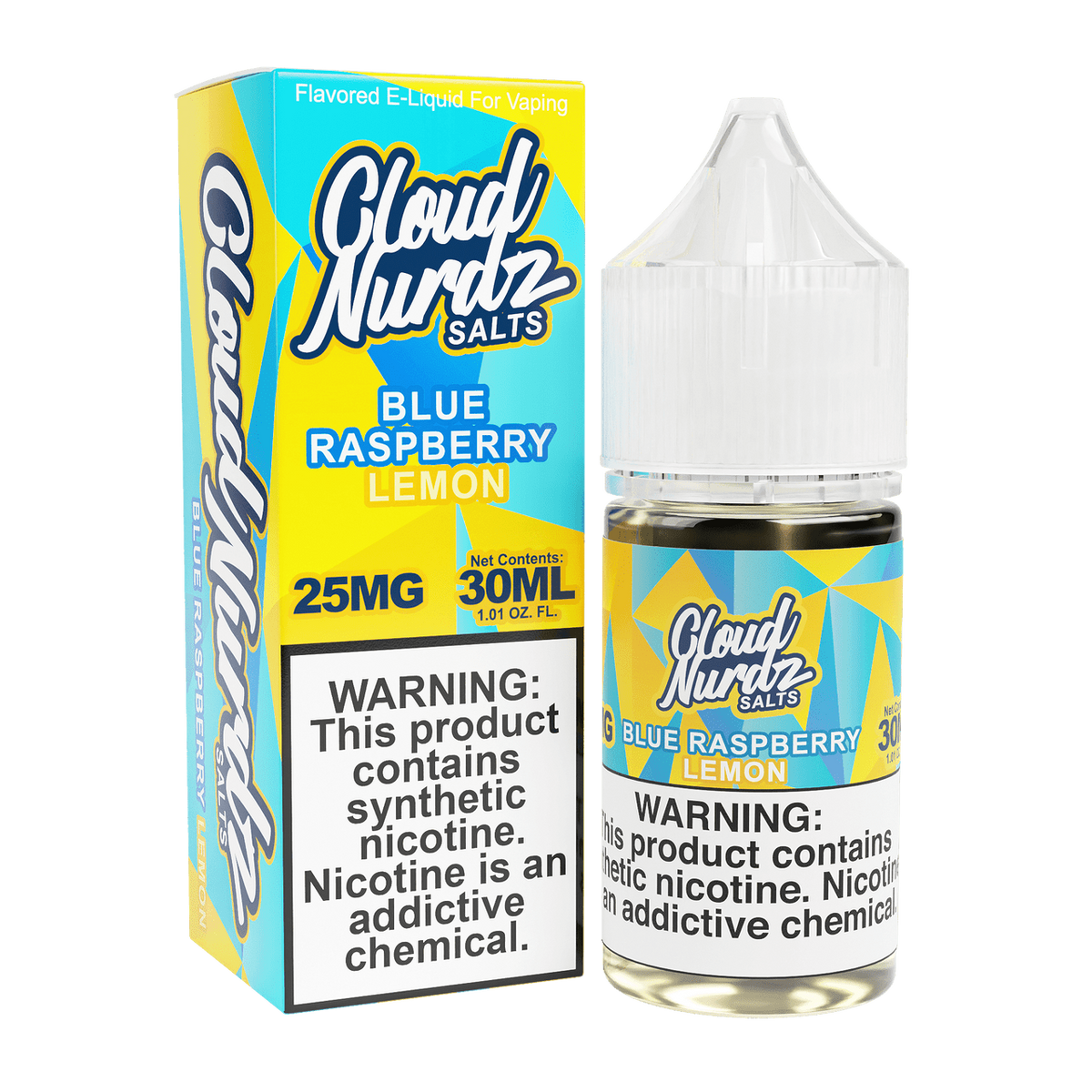 Cloud Nurdz Nicotine Salts Lemon only vapez
