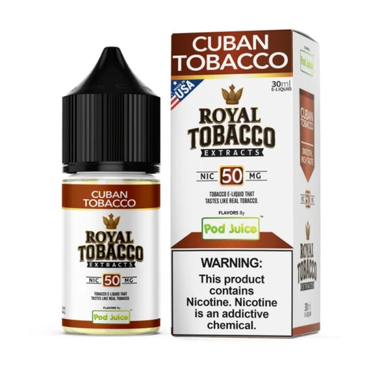 Royal Tobacco Extract Nicotine Salts by Pod Juice