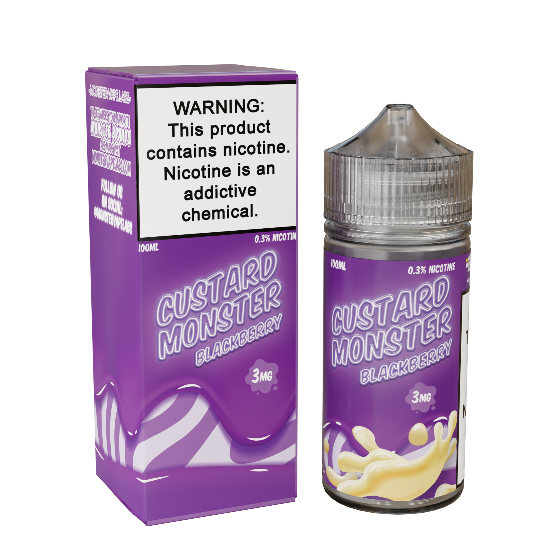 only vapez blackberry custard monster