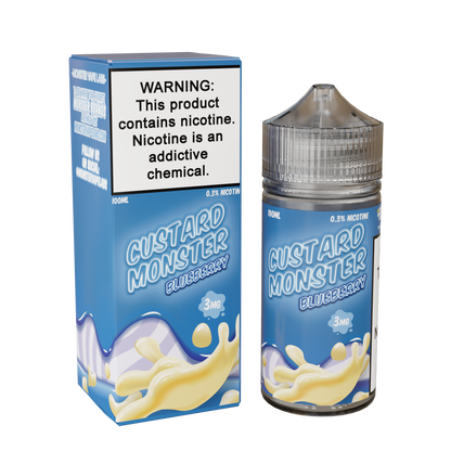 custard monster blueberry only vapez