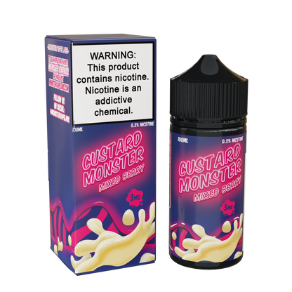 custard monster mixed berry only vapez