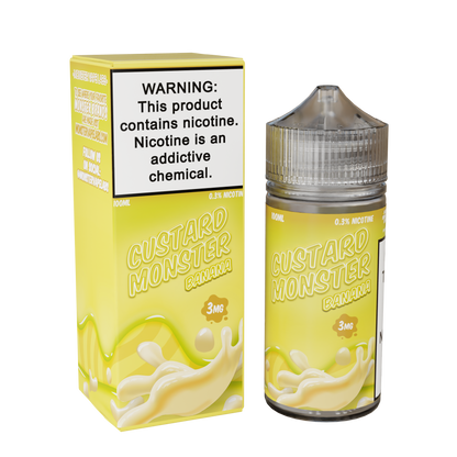 custard monster banana only vapez