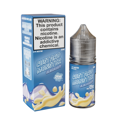 Custard Monster Nicotine Salts blueberry only vapez 