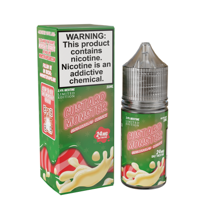 Custard Monster Nicotine Salts crunch only vapez 