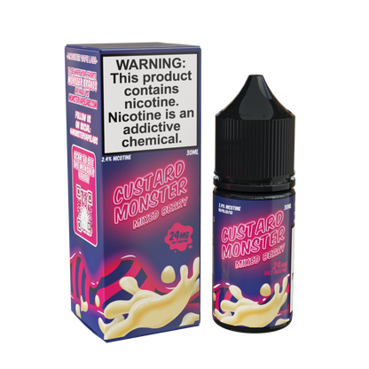 Custard Monster Nicotine Salts mixed only vapez 