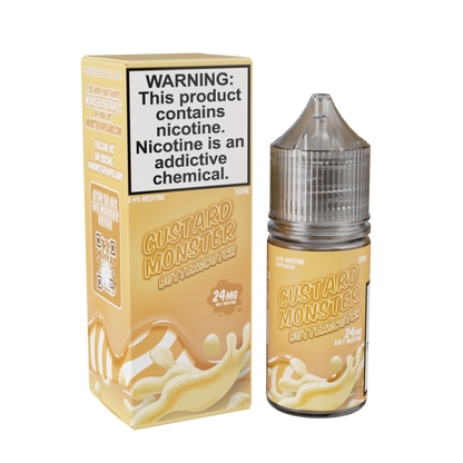 butterscoth Custard Monster Nicotine Salts only vapez 