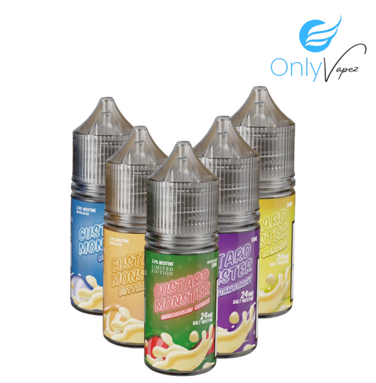 Custard Monster Nicotine Salts only vapez all 