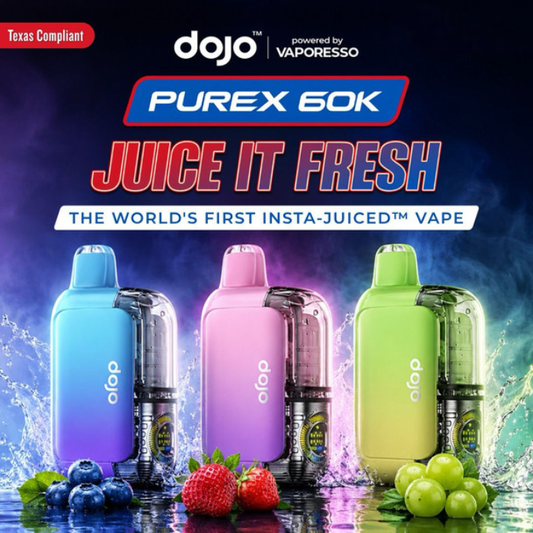 Dojo Purex 60K Disposable Vape Texas Compliant