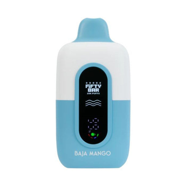 Fifty Bar Nixodine Disposable Vape baja mango 