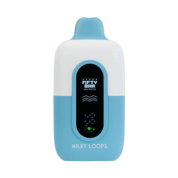 Fifty Bar Nixodine Disposable Vape loops only vapez