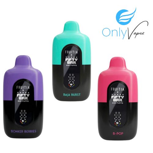 Fifty Fruitia x Bar 20K Vape