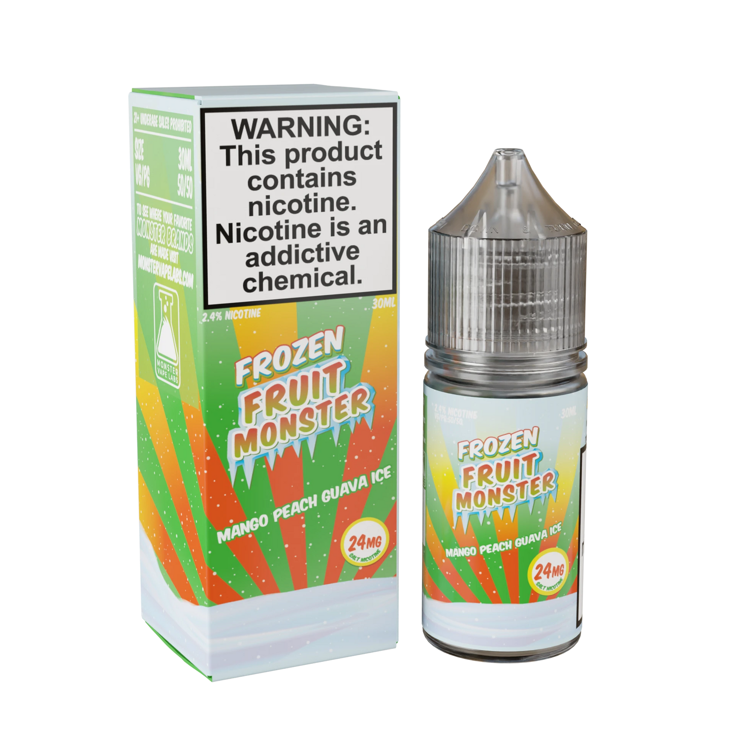 Frozen Fruit Monster Nicotine Salts guava only vapez