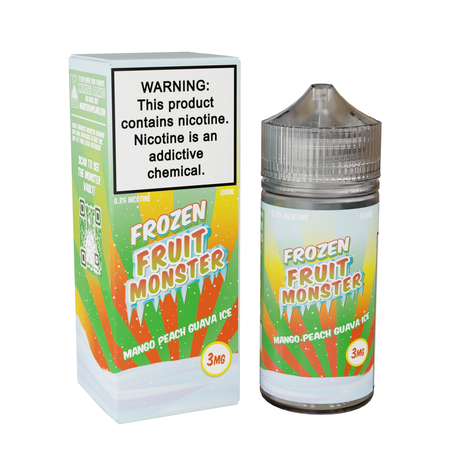 Frozen Fruit Monster E Liquid guava ice only vapez