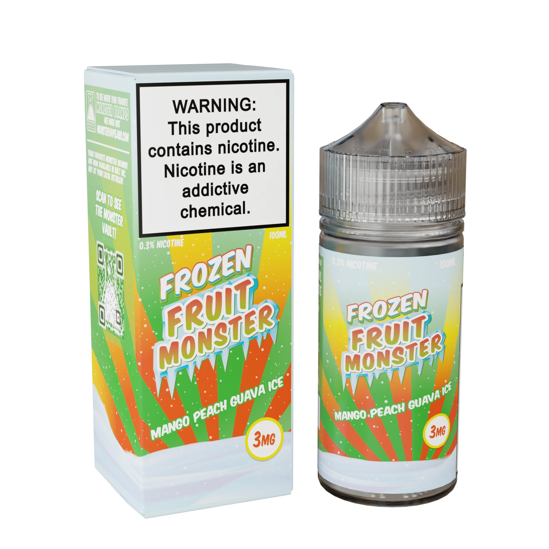 Frozen Fruit Monster E Liquid guava ice only vapez