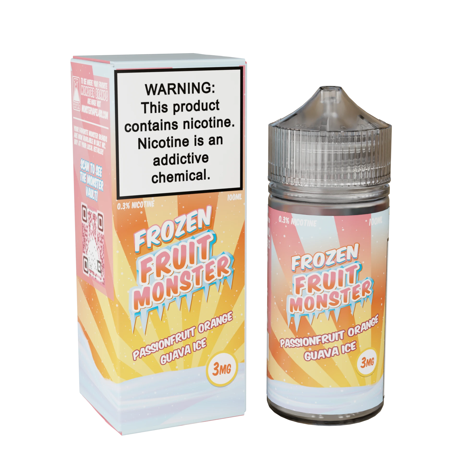 Frozen Fruit Monster E Liquid orange