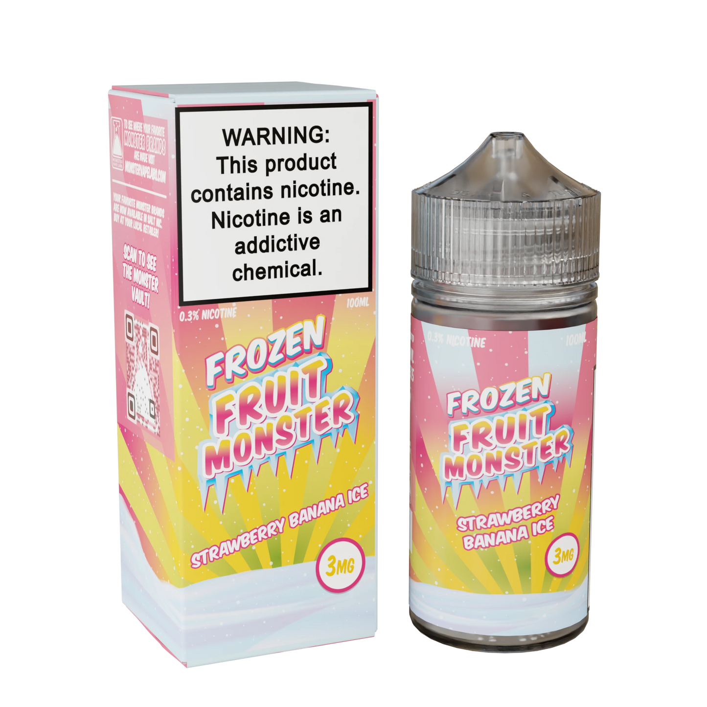 Frozen Fruit Monster E Liquid banana only vapez