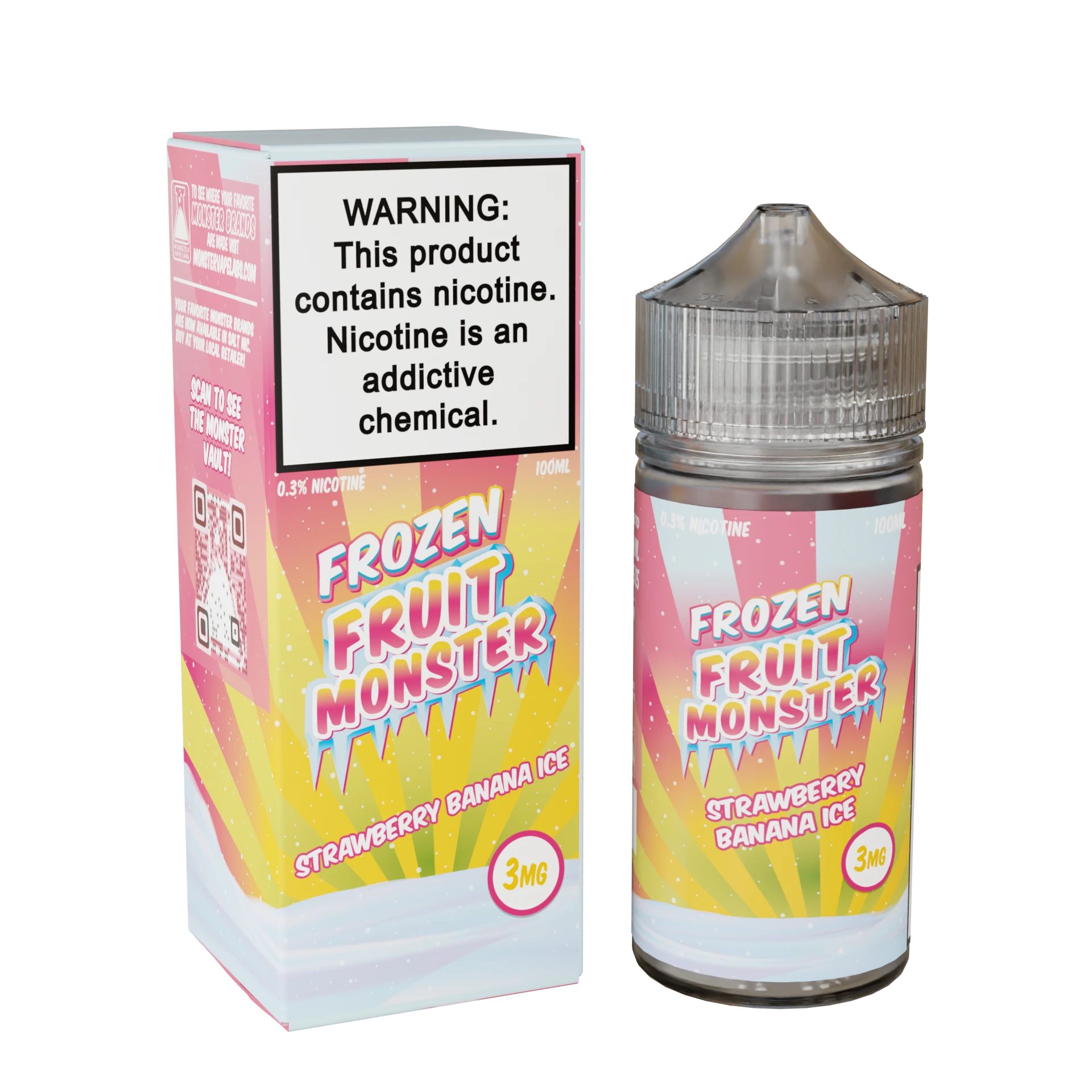 Frozen Fruit Monster E Liquid banana only vapez