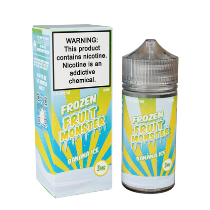 Frozen Fruit Monster E Liquid only vapez banana ice 