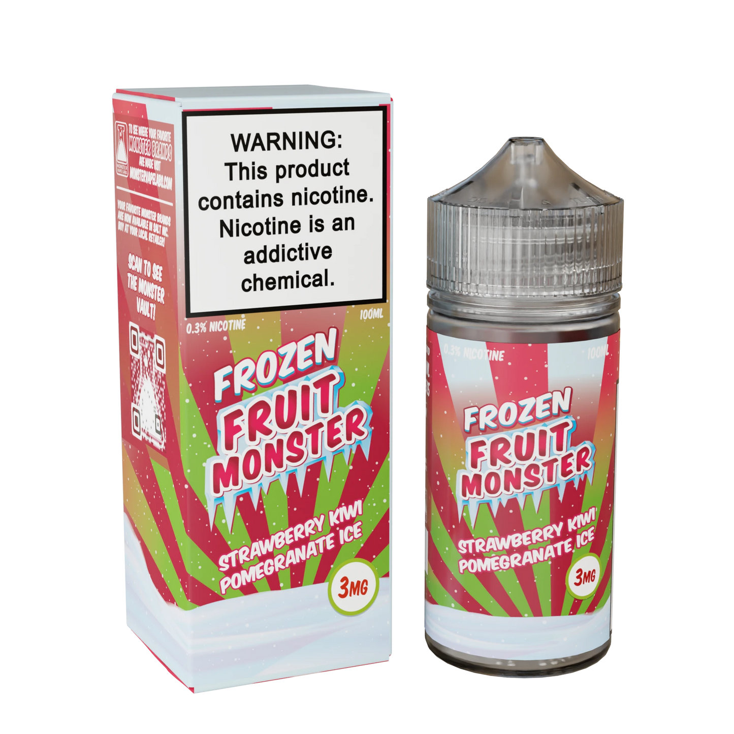 Frozen Fruit Monster E Liquid pomegranate only vapez