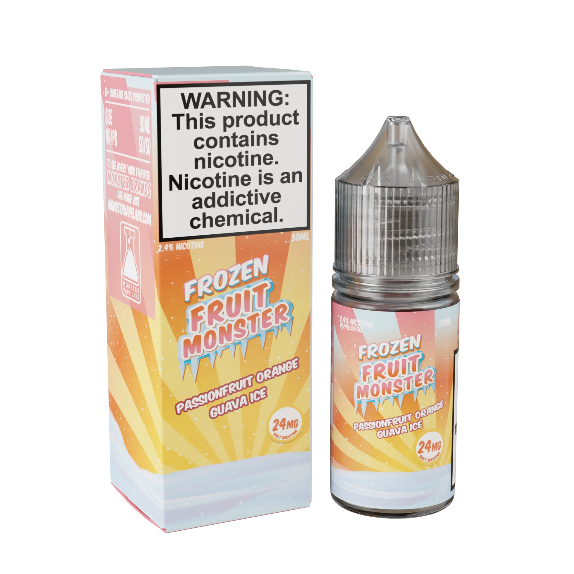 Frozen Fruit Monster Nicotine Salts orange only vapez