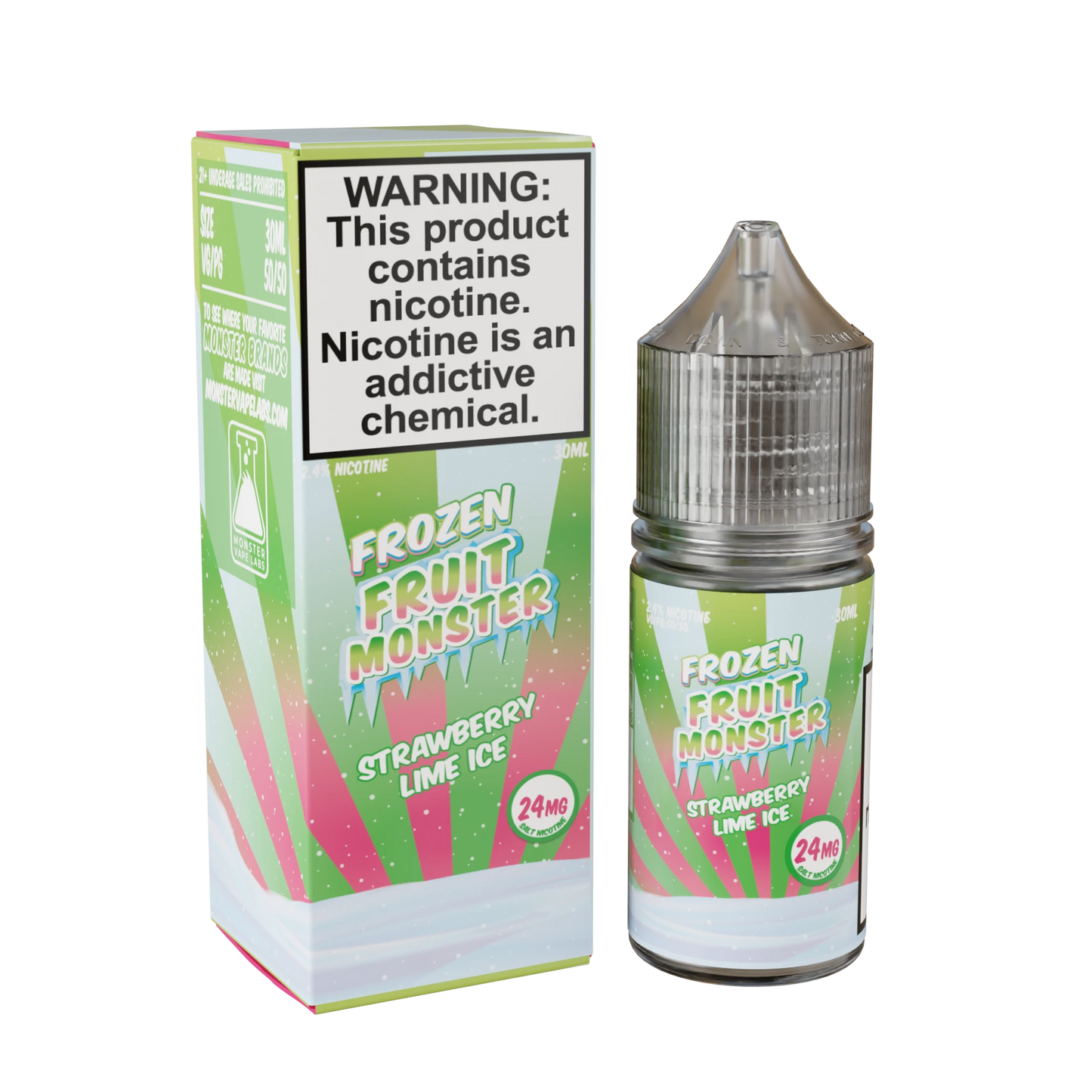 Frozen Fruit Monster Nicotine Salts ice strawberry only vapez