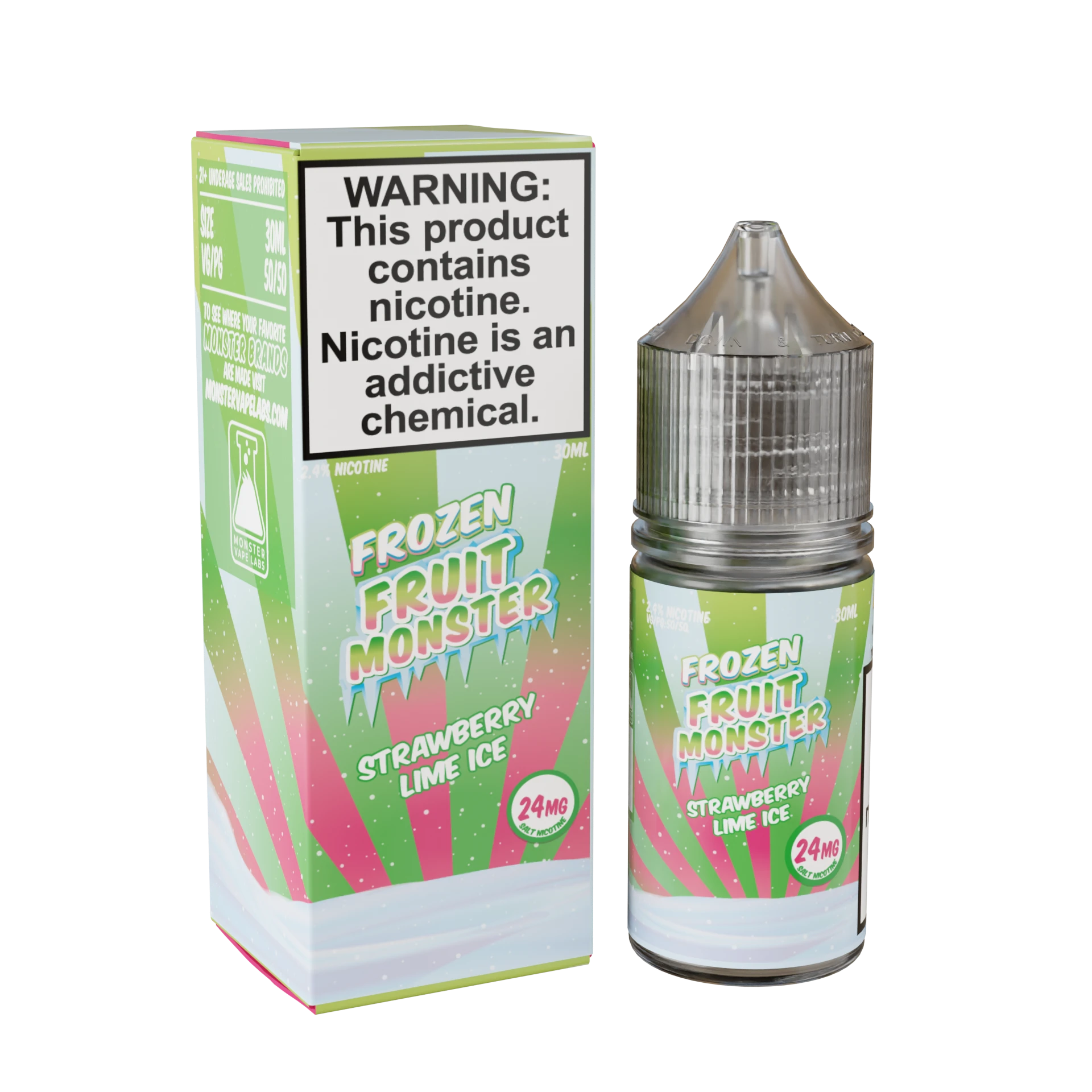 Frozen Fruit Monster Nicotine Salts ice strawberry only vapez