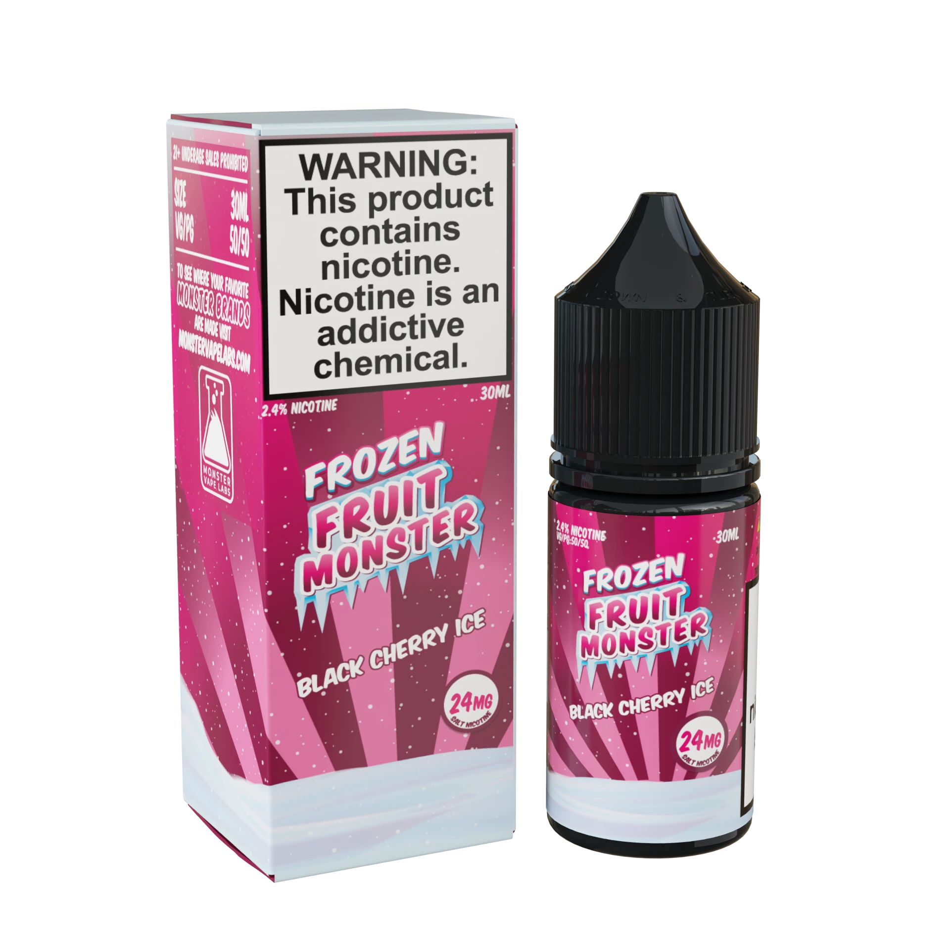 Frozen Fruit Monster Nicotine Salts black cherry only vapez