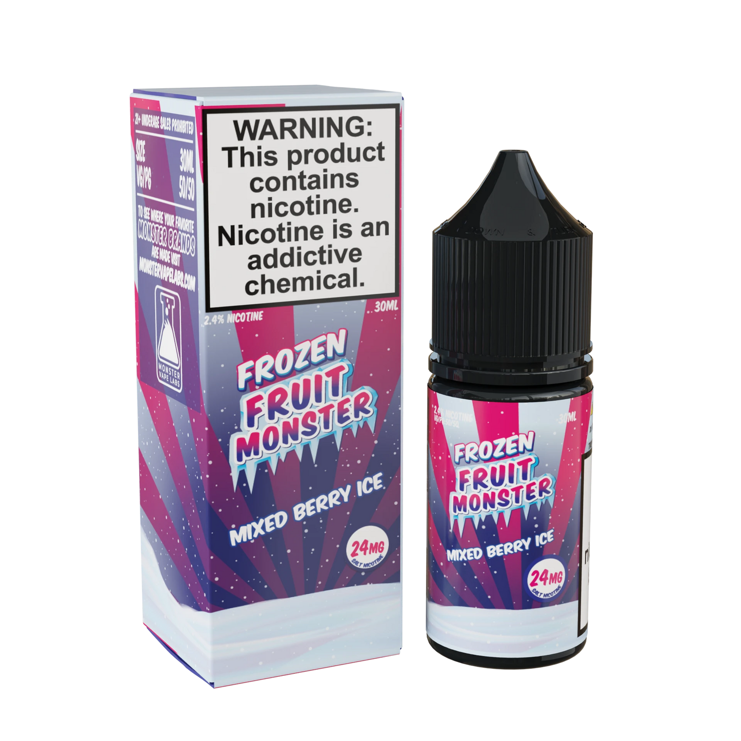 Frozen Fruit Monster Nicotine Salts mixed berry only vapez