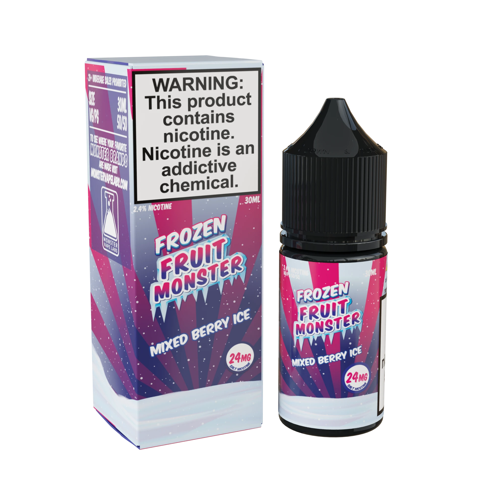 Frozen Fruit Monster Nicotine Salts mixed berry only vapez