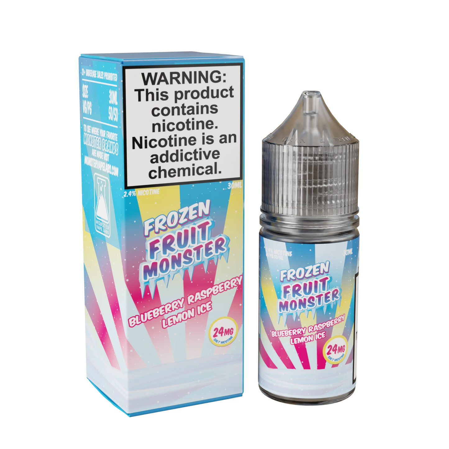 Frozen Fruit Monster Nicotine Salts lemon ice only vapez