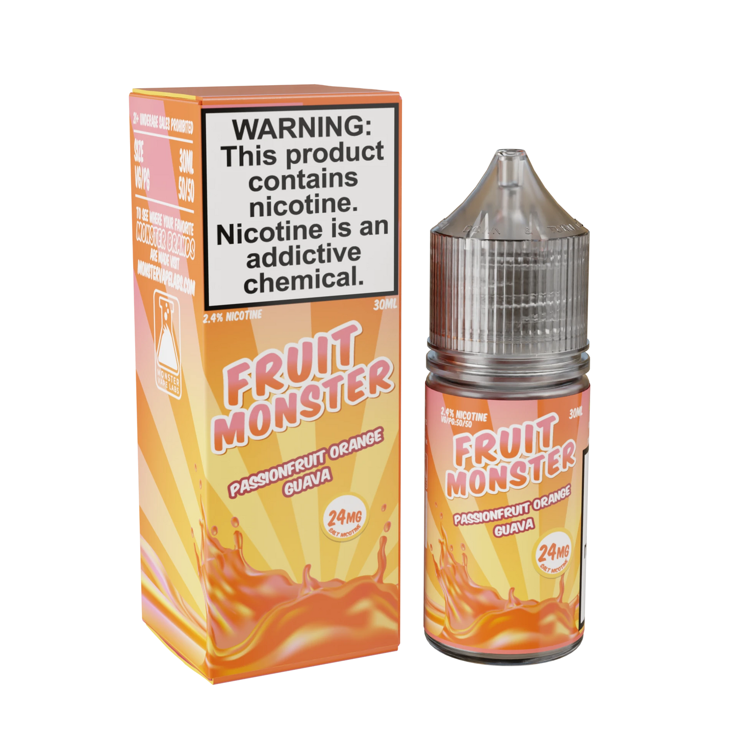 Fruit Monster Nicotine Salts orange only vapez