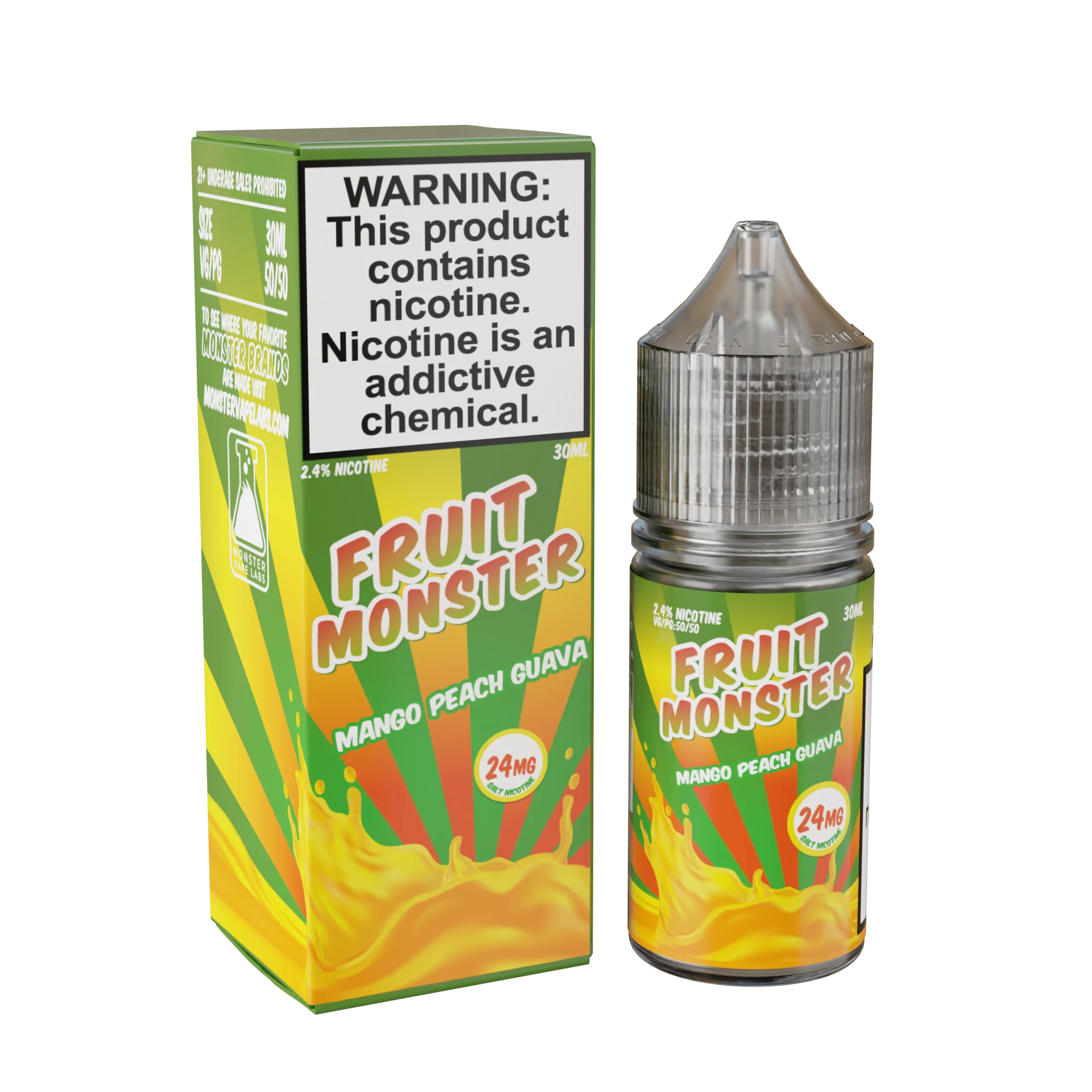Fruit Monster Nicotine Salts guava only vapez