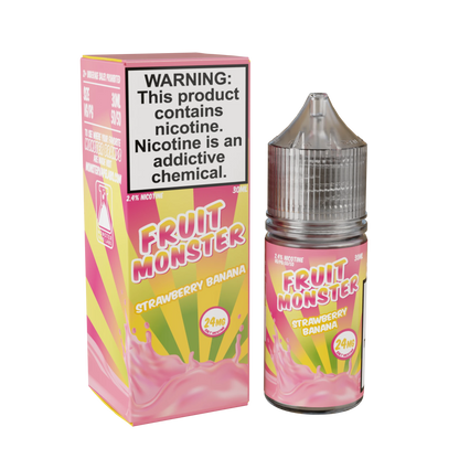 Fruit Monster Nicotine Salts banana only vapez