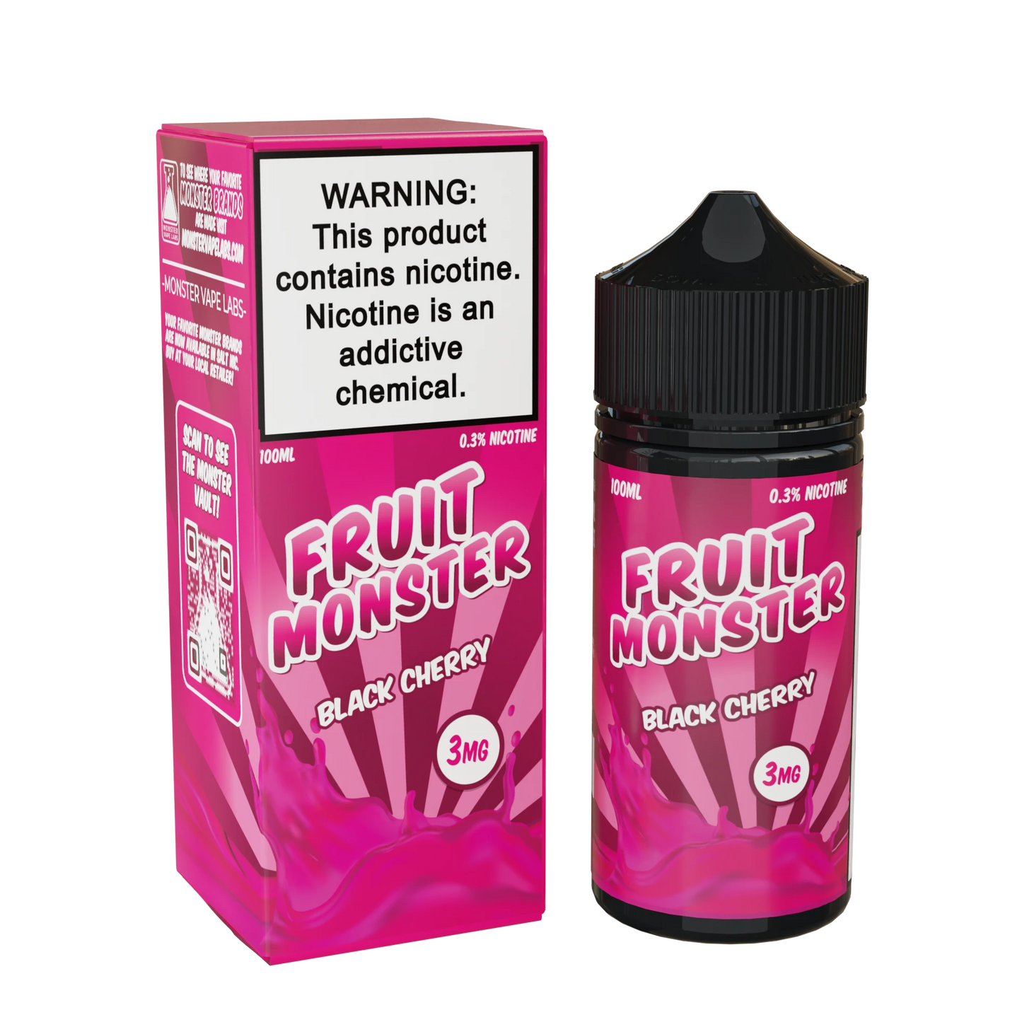 Fruit Monster vape juice online black cherry