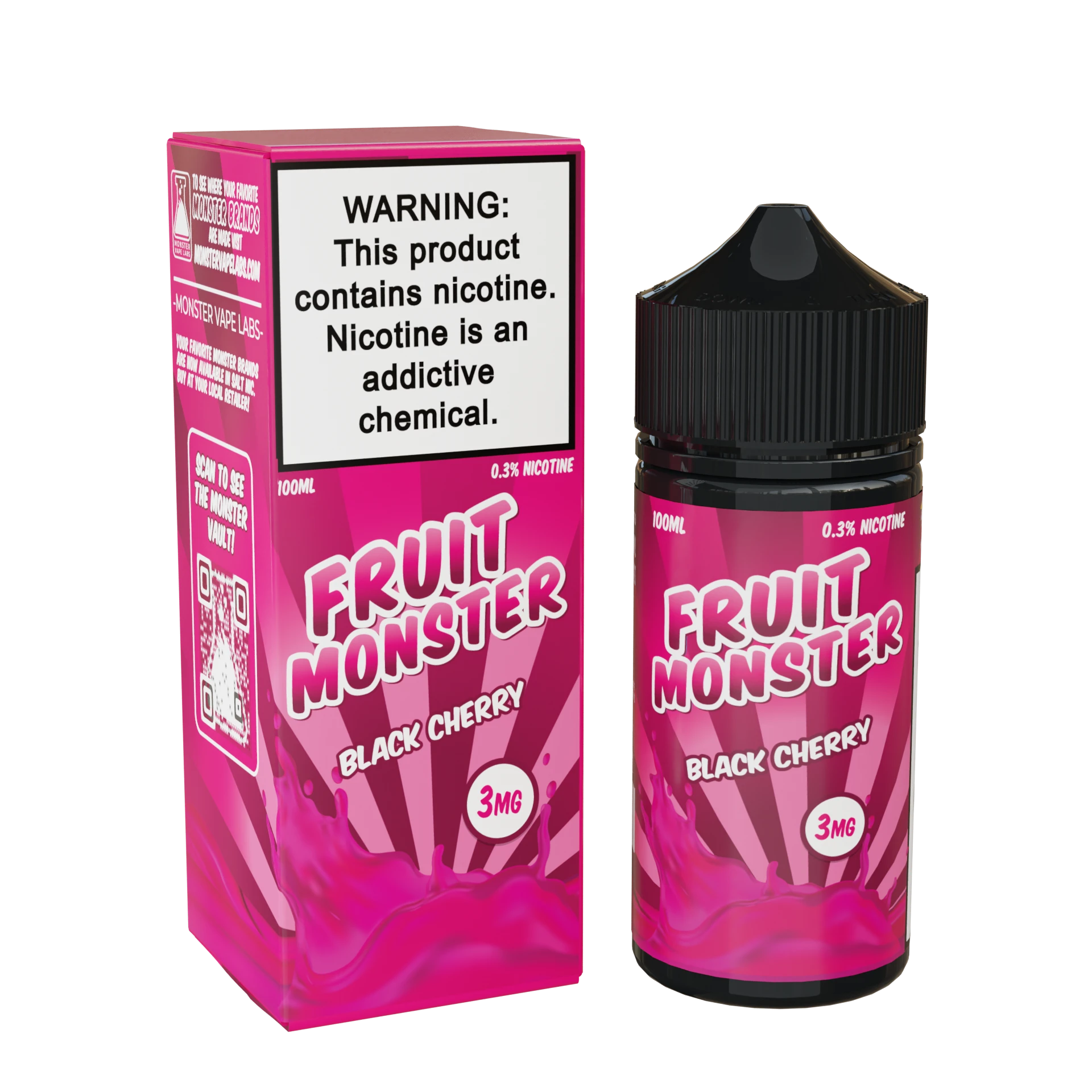 Fruit Monster vape juice online black cherry