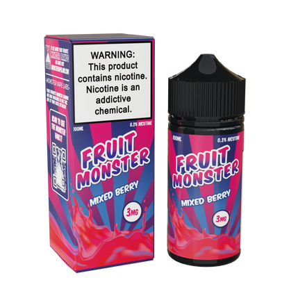 Fruit Monster vape juice collection mixed berry