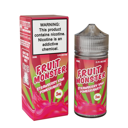 Fruit Monster vape juice collection strawberry kiwi